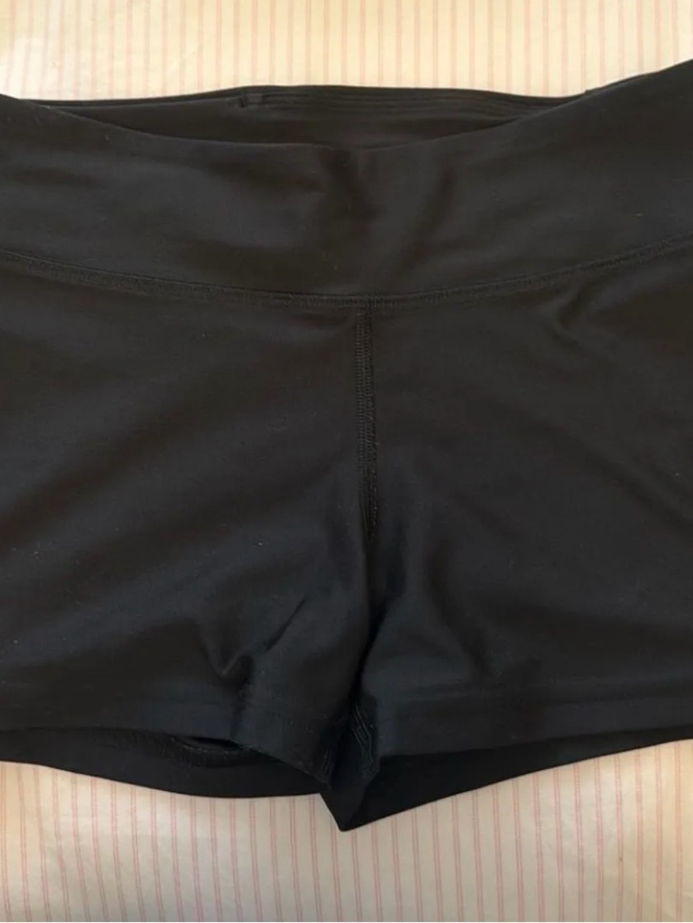 Under Armour Women's Black Bike Shorts - High Waist